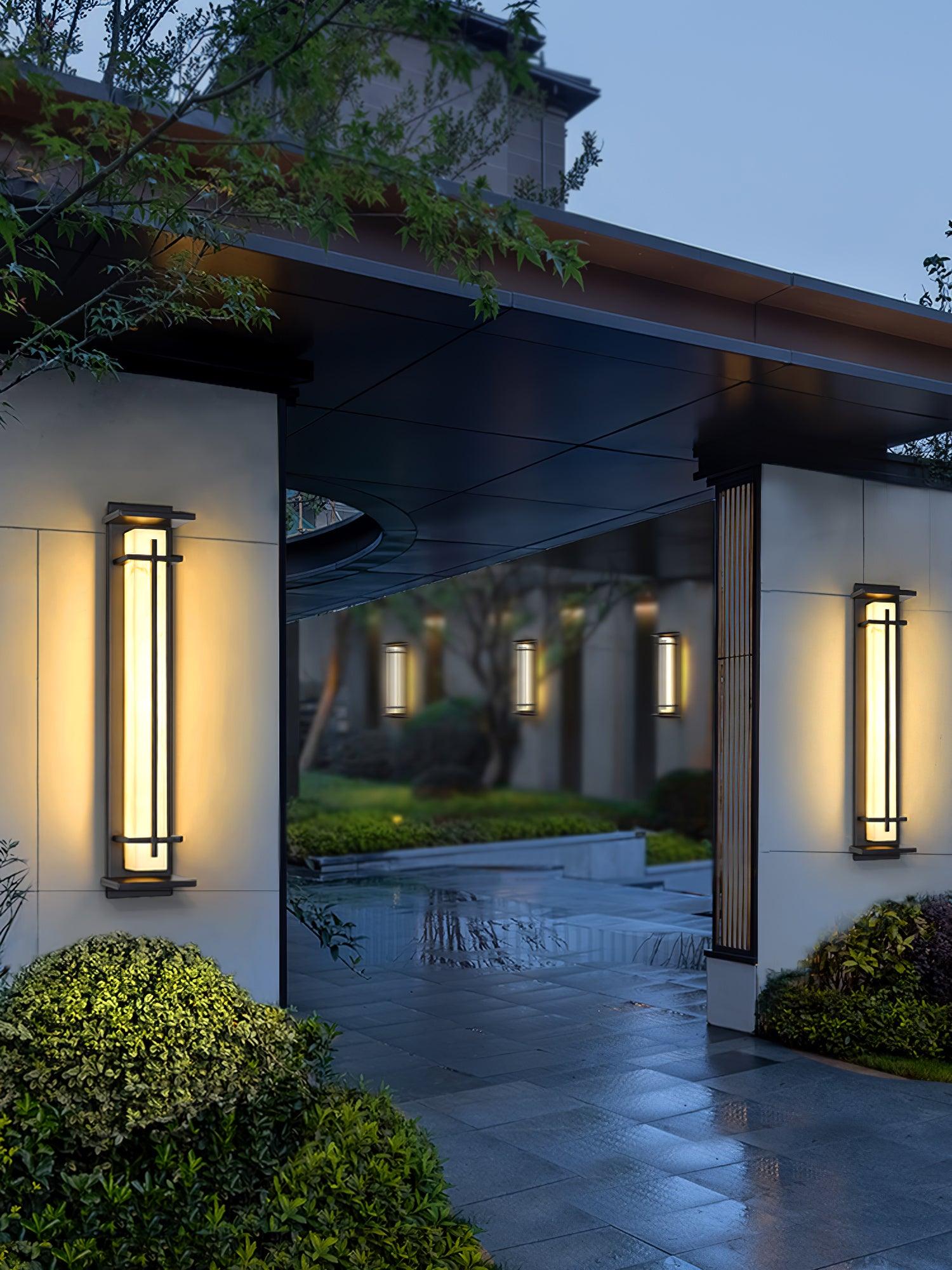 Square Outdoor Wall Light