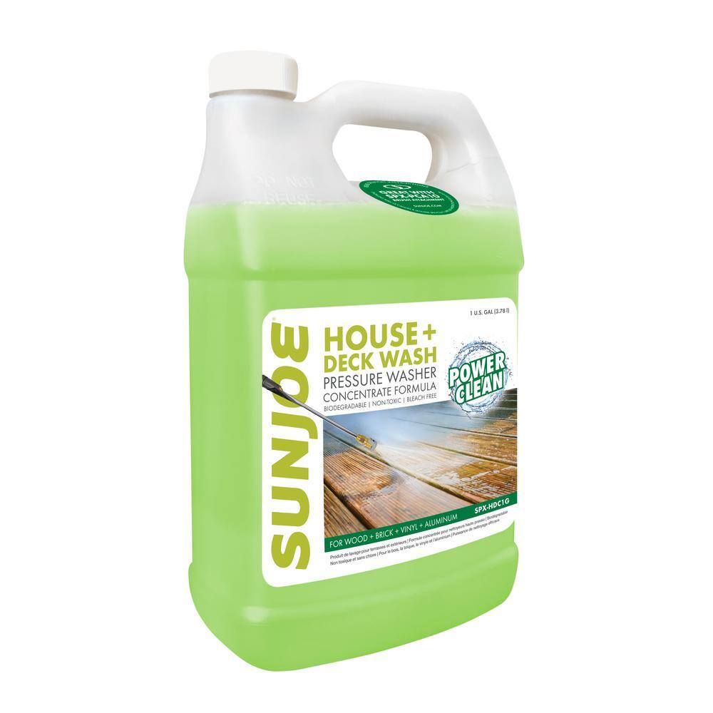 Sun Joe 1 Gal. House and Deck All-Purpose Pressure Washer Rated Concentrated Cleaner (2-Pack) SPX-HDC1G-2