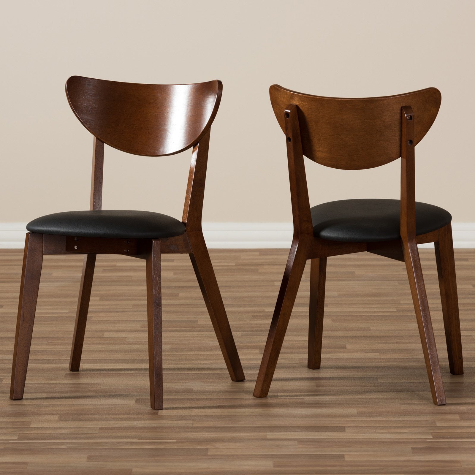 Baxton Studio Sumner Mid-Century Dining Chair - Set of 2