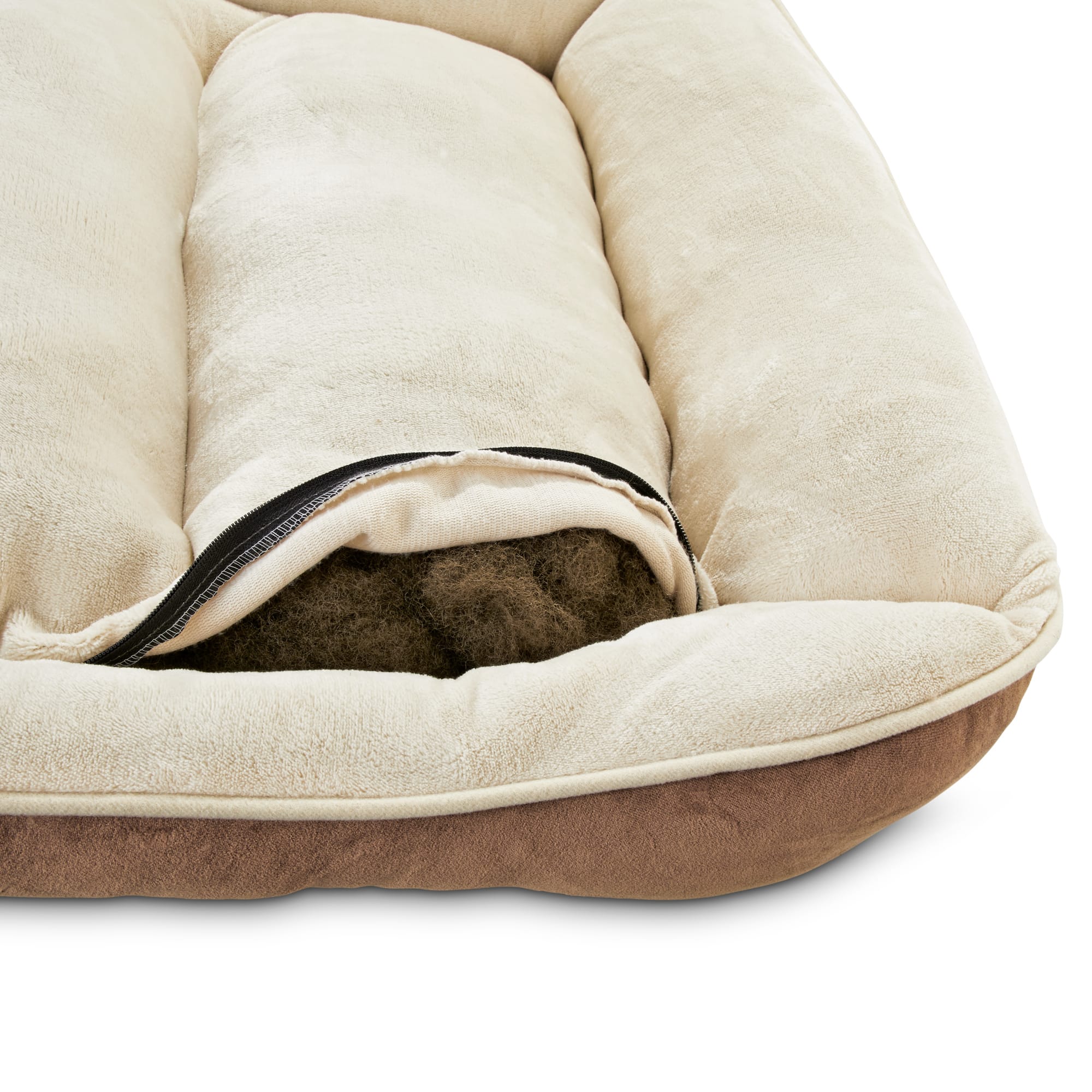 EveryYay Essentials Snooze Fest Rectangle Nester Dog Bed， 32