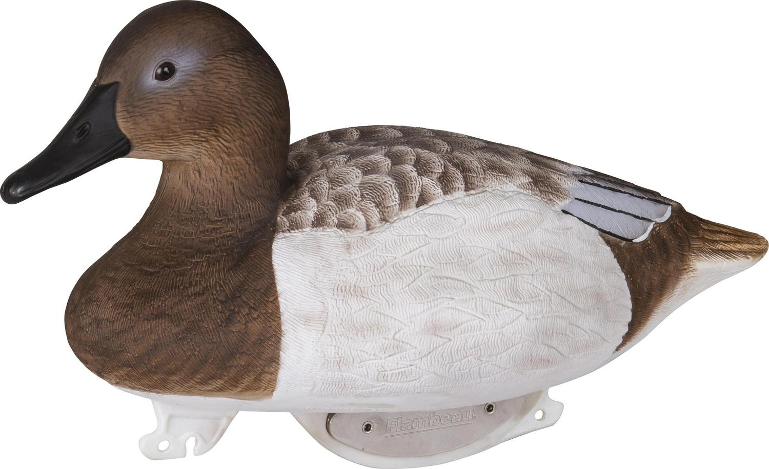 Flambeau Outdoors 1325GSD Gunning Series Foam-Filled Canvasback Decoys， Classic Floaters  6-Pack