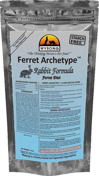 Wysong Archetype Raw Rabbit Diet Freeze-Dried Ferret Food