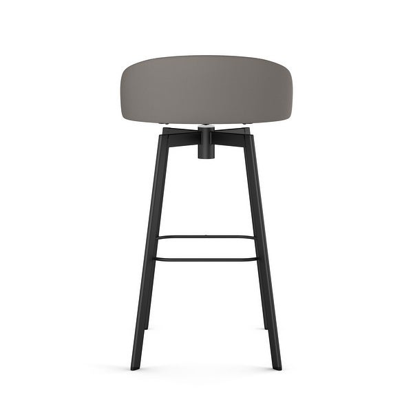 Amisco Cruz Swivel Counter and Bar Stool