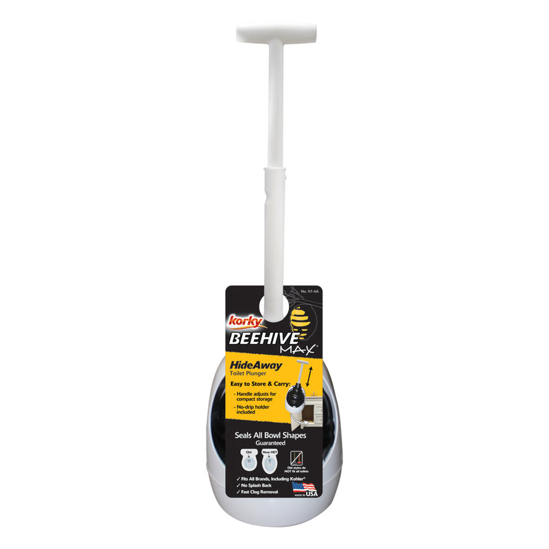 PLUNGER W/HOLDER BLK/WH