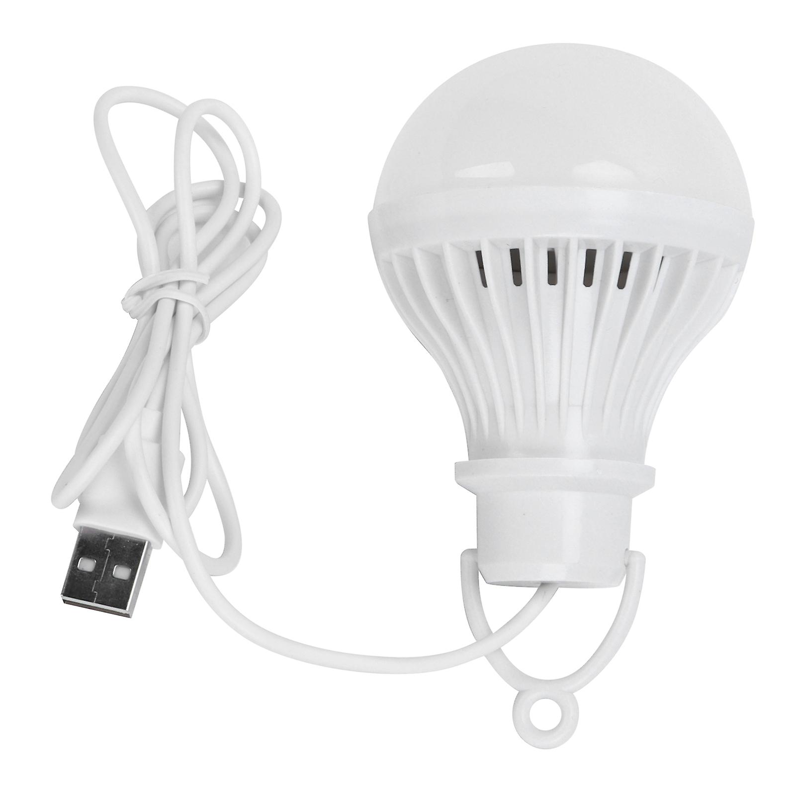 Portable Usb Led Energy Saving Lamp Bulb Led Emergency Light For Outdoor Camping 5v 7w