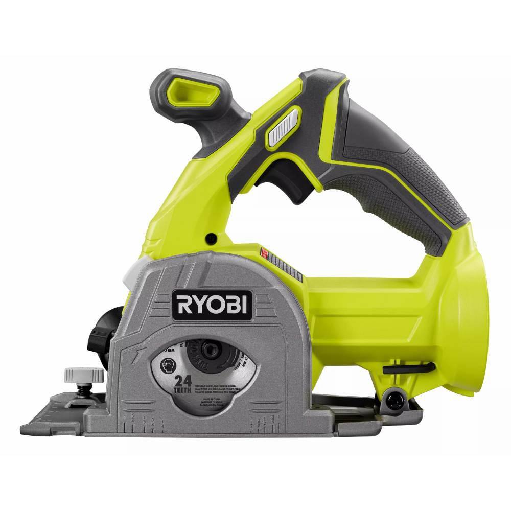 RYOBI ONE+ 18V Cordless 3-38 in. Multi-Material Plunge Saw (Tool Only) P555