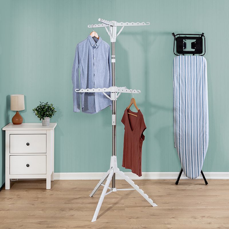 Honey-Can-Do 2-Tier Tripod Laundry Drying Rack