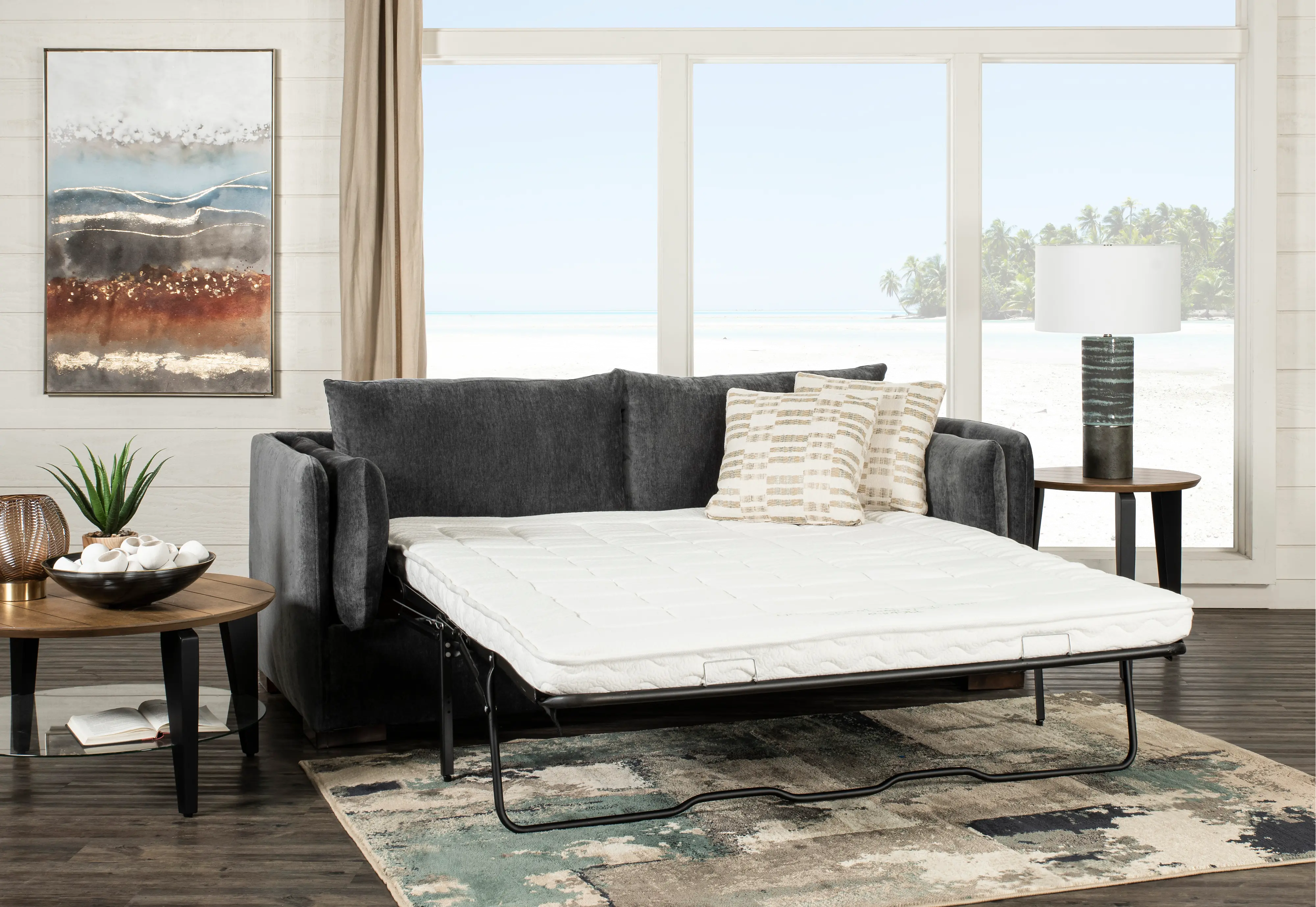 Ellyson Gray Queen Sofa Bed