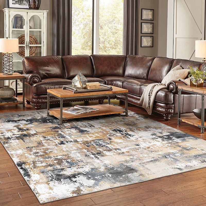 StyleHaven Brody Textured Galaxy Rug