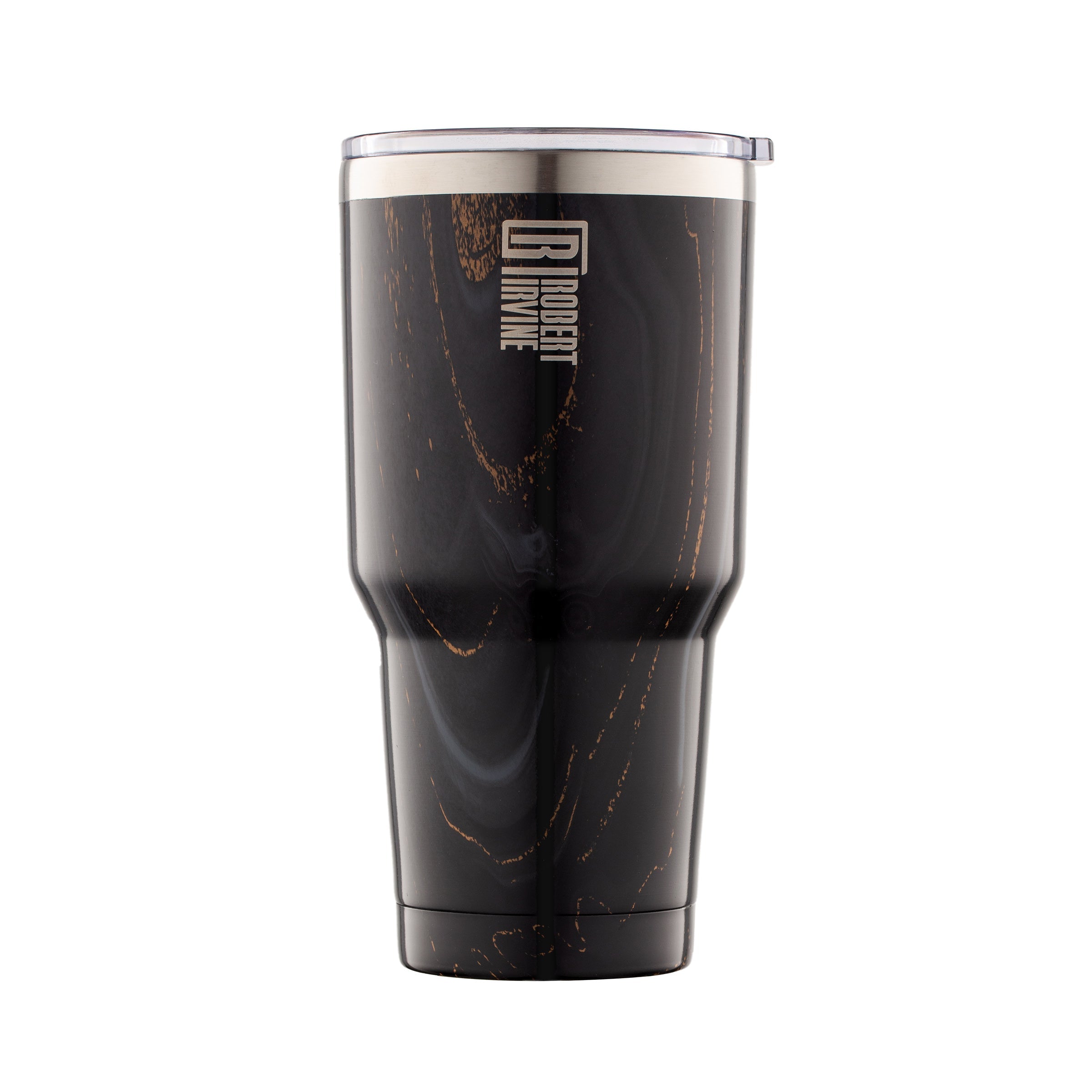 Robert Irvine 30 Oz Black Geo All-Purpose Tumbler