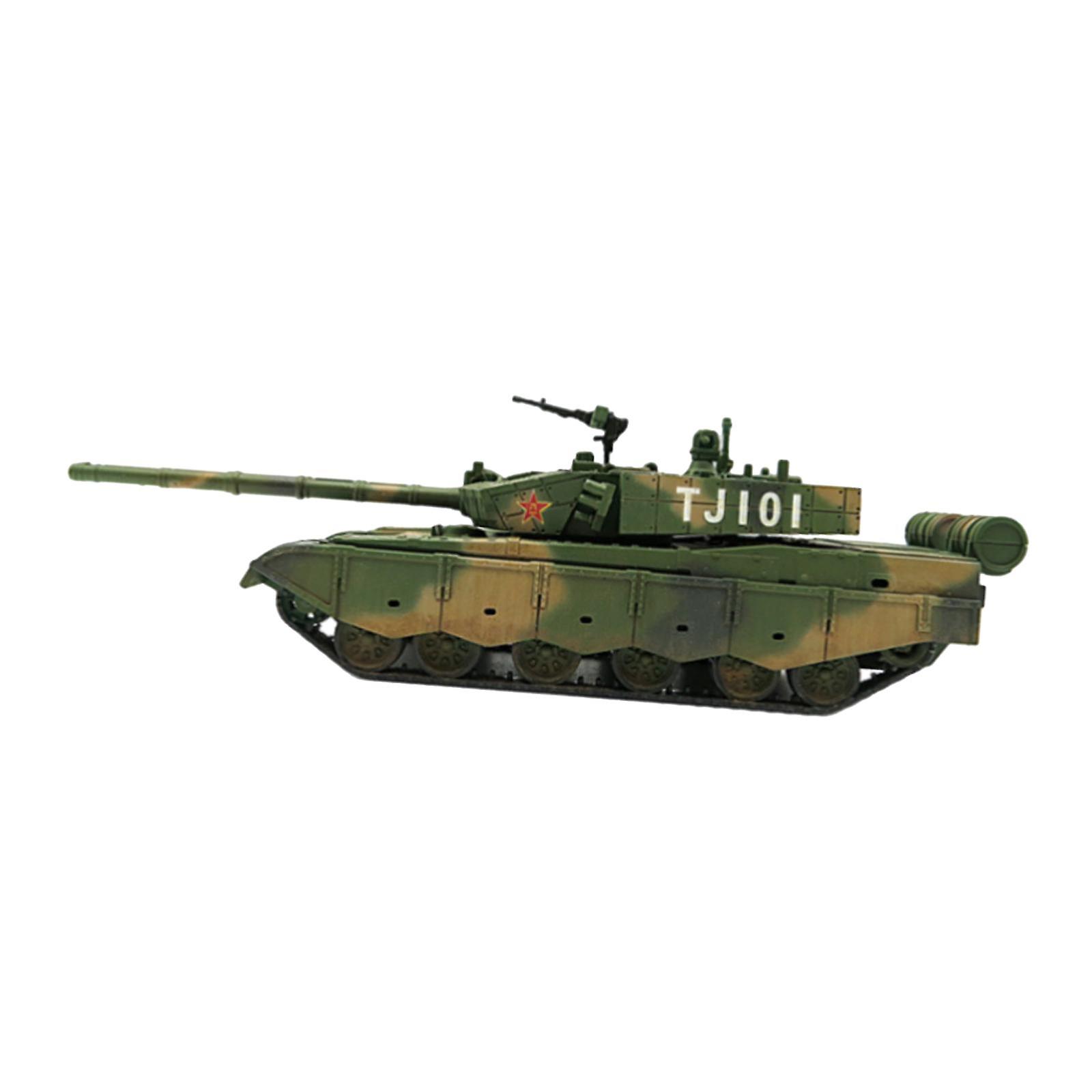 1:72 Scale Puzzles Miniature Armored Tank Toy For Adults Boys Tabletop Decor Color