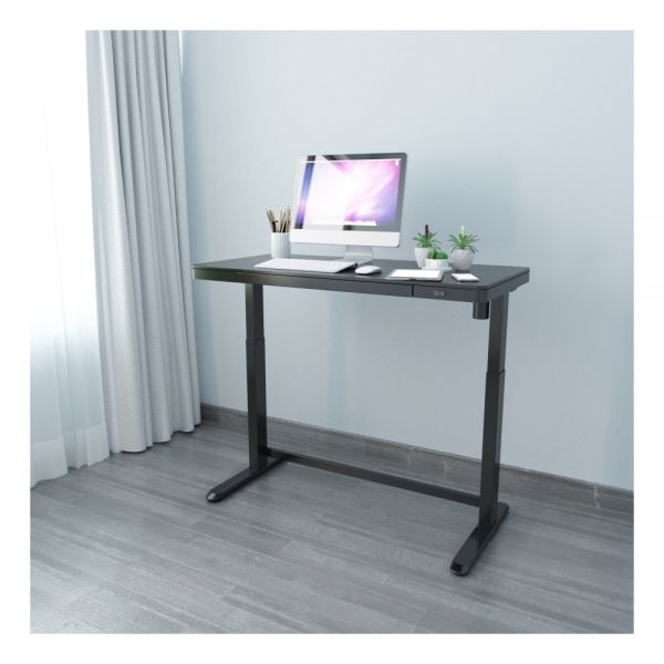 Electric Height-Adjustable Standing Desk， 48