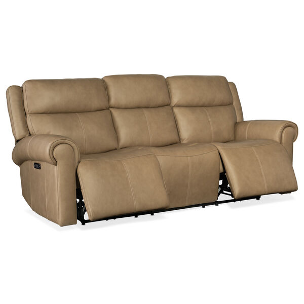 Oberon Bronze Zero Gravity Power Sofa with Power Headrest