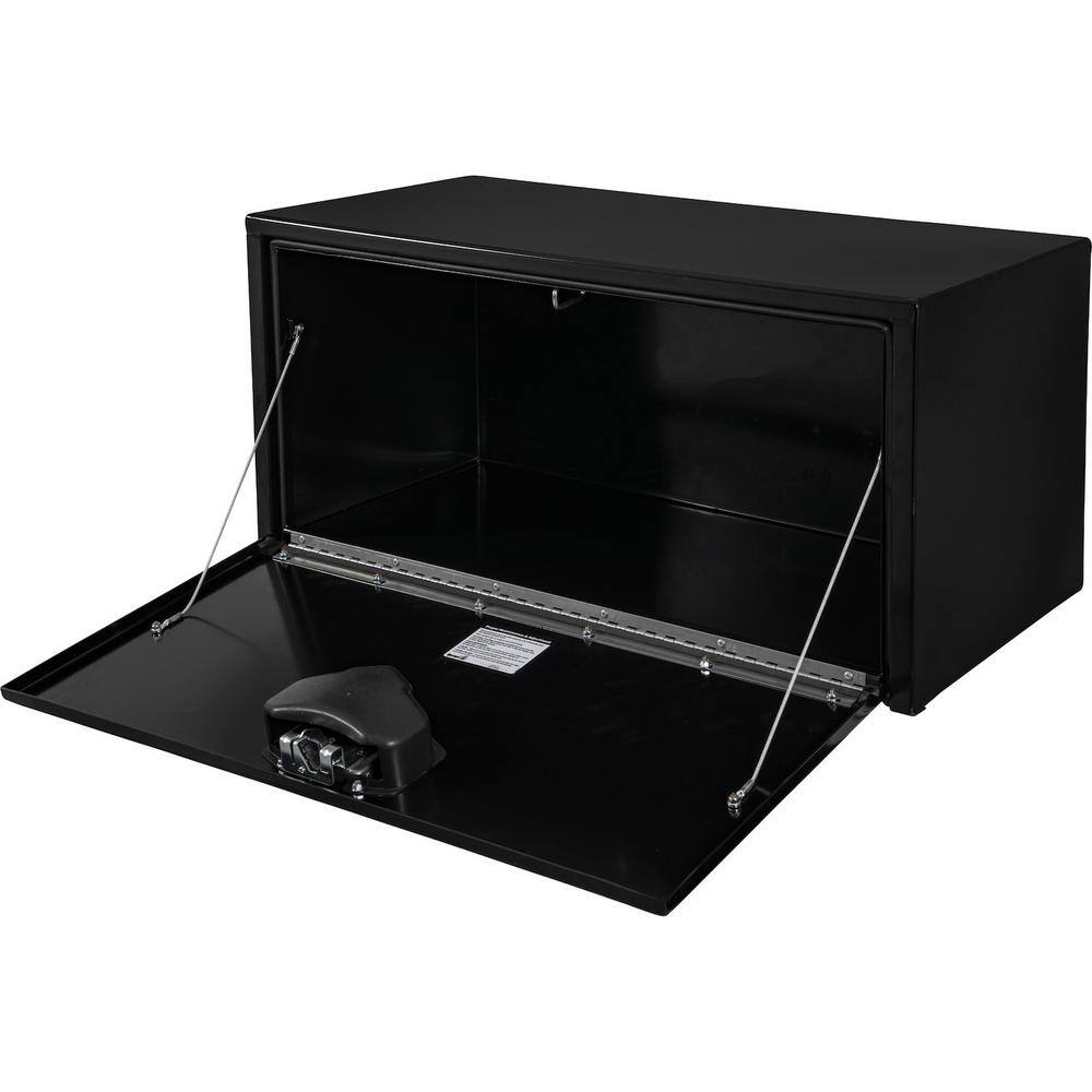 Buyers Products Company 18 in. x 18 in. x 36 in. Gloss Black Steel Underbody Truck Tool Box 1702105