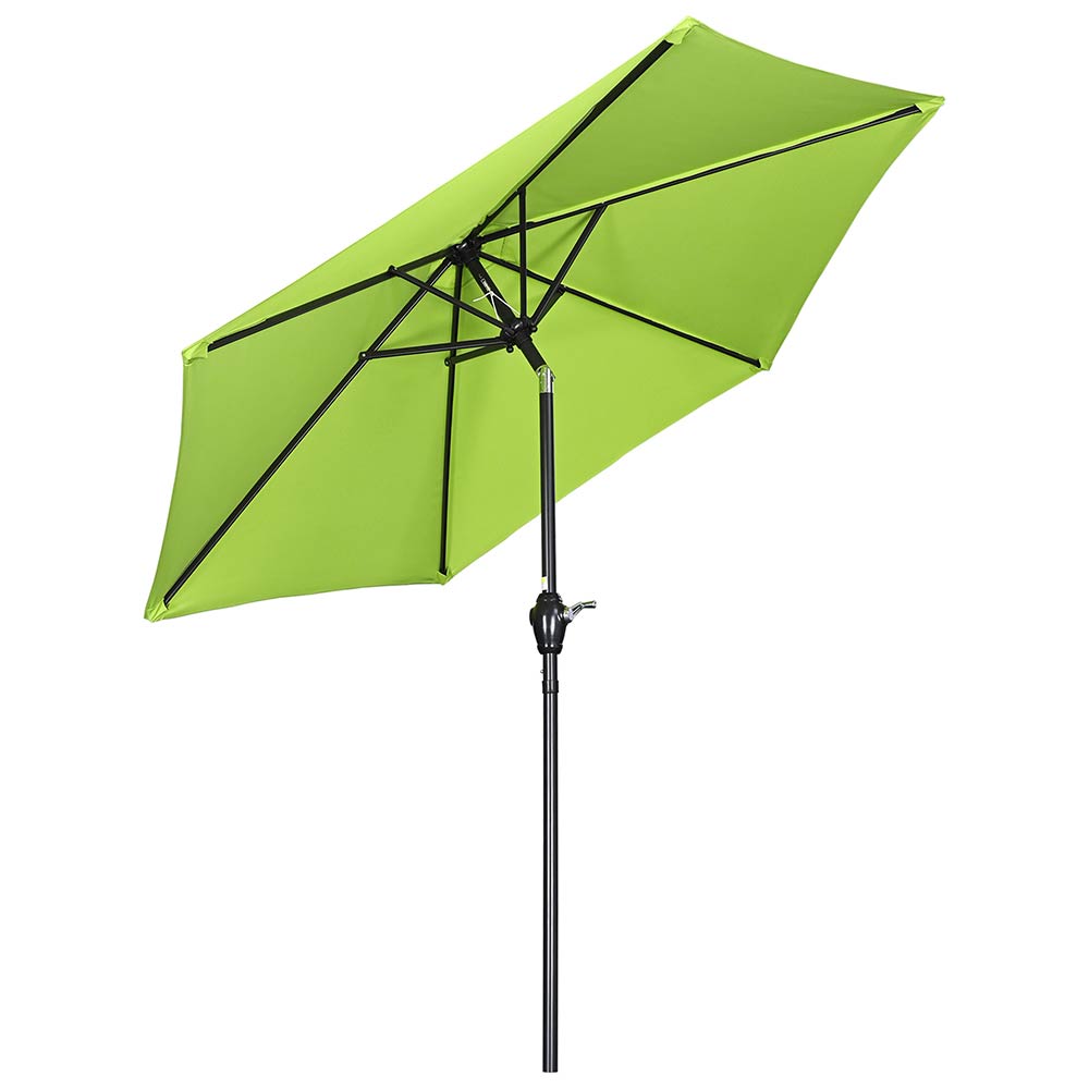 Yescom 7.5ft Patio Umbrella Crank and Tilt 6-Rib