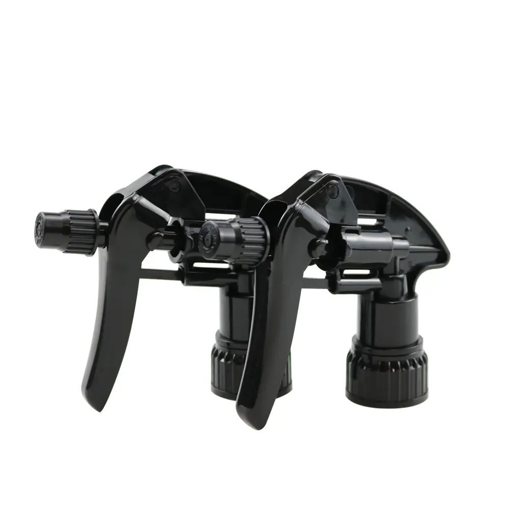 Wholesale Hot Selling Factory Customized 28/400  Black Trigger Sprayer D Type Plastic chemical resistant Trigger Sprayer