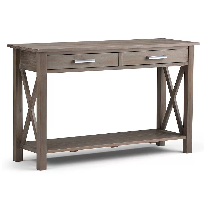 Simpli Home Kitchener 2-Drawer Console Table