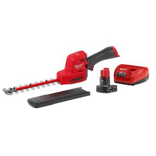 MW M12 FUEL 8 in. 12V Lithium-Ion Brushless Cordless Hedge Trimmer Kit with 4.0 Ah Battery and Charger 2533-21