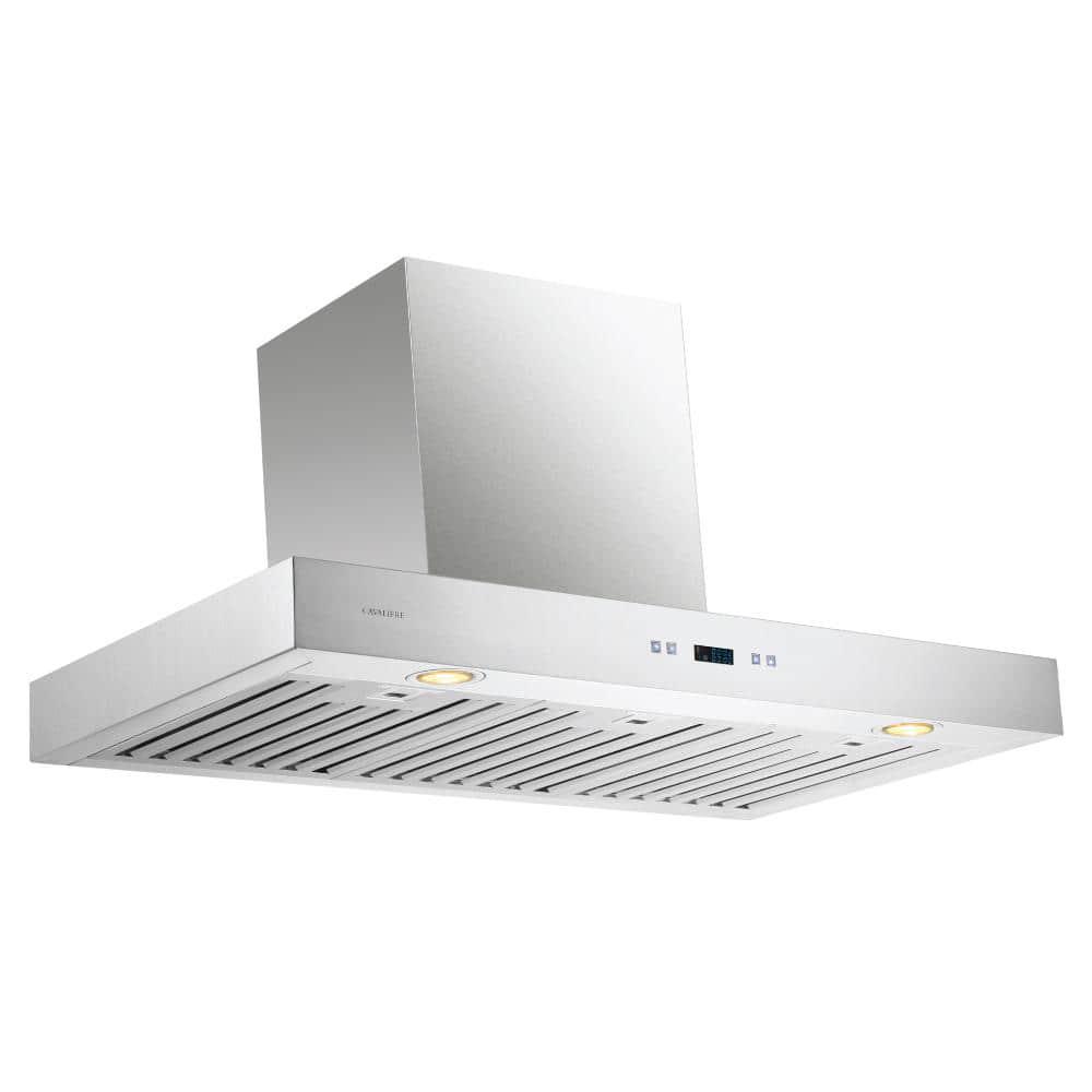 Cavaliere 36 in Convertible Range Hood in Stainless Steel