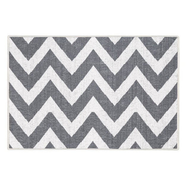 Sussexhome Traverse Collection Cotton Heavy Duty Low Pile Area Rug 2 x27 X 3 x27