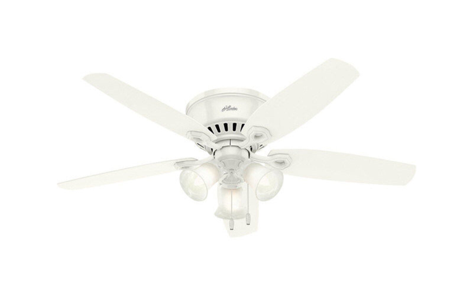 CEILING FAN SNOW WHT 52