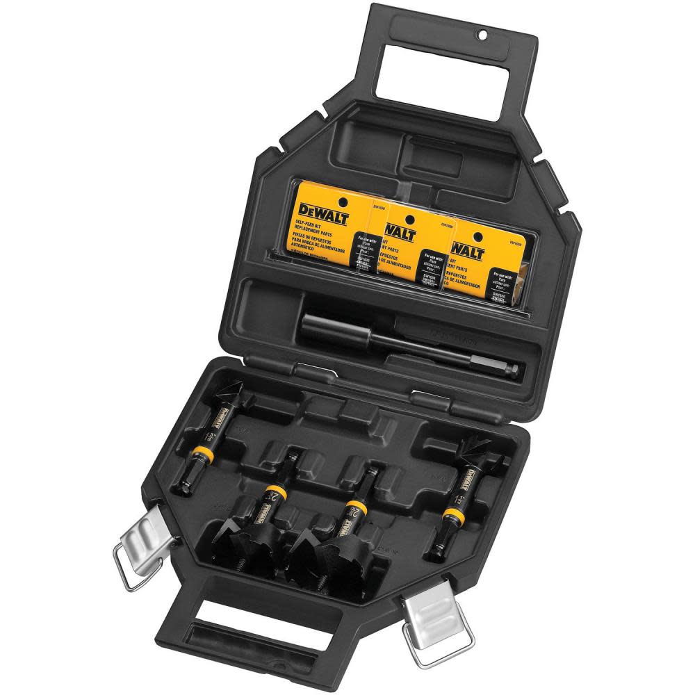 DEWALT 5 Pc. Self Feed Bit Set ;