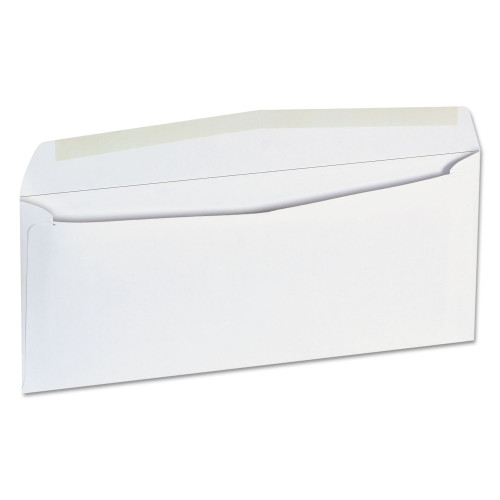 Universal Open-Side Business Envelope， #9， Square Flap， Gummed Closure， 3.88 x 8.88， White， 500/Box (35209)