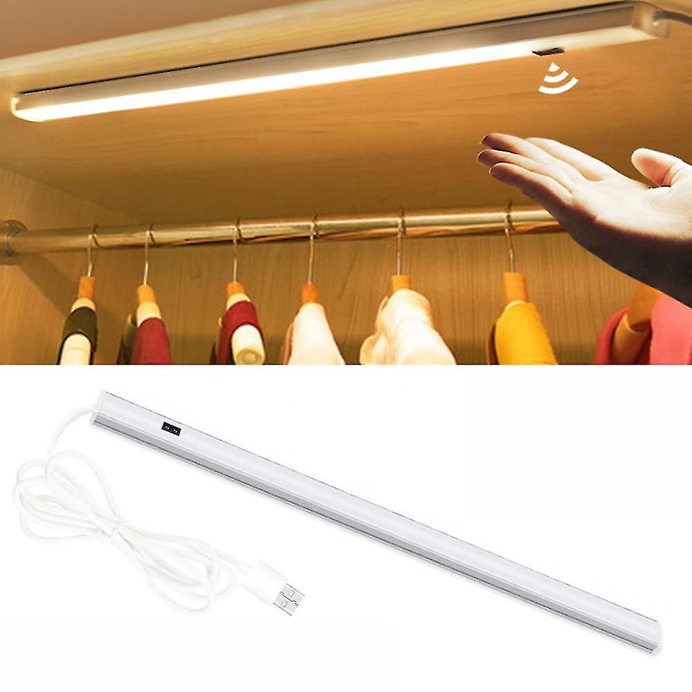 50cm Led Under Cabinet Light Bar Usb Sensor Cabinet Light Kitchen Light White