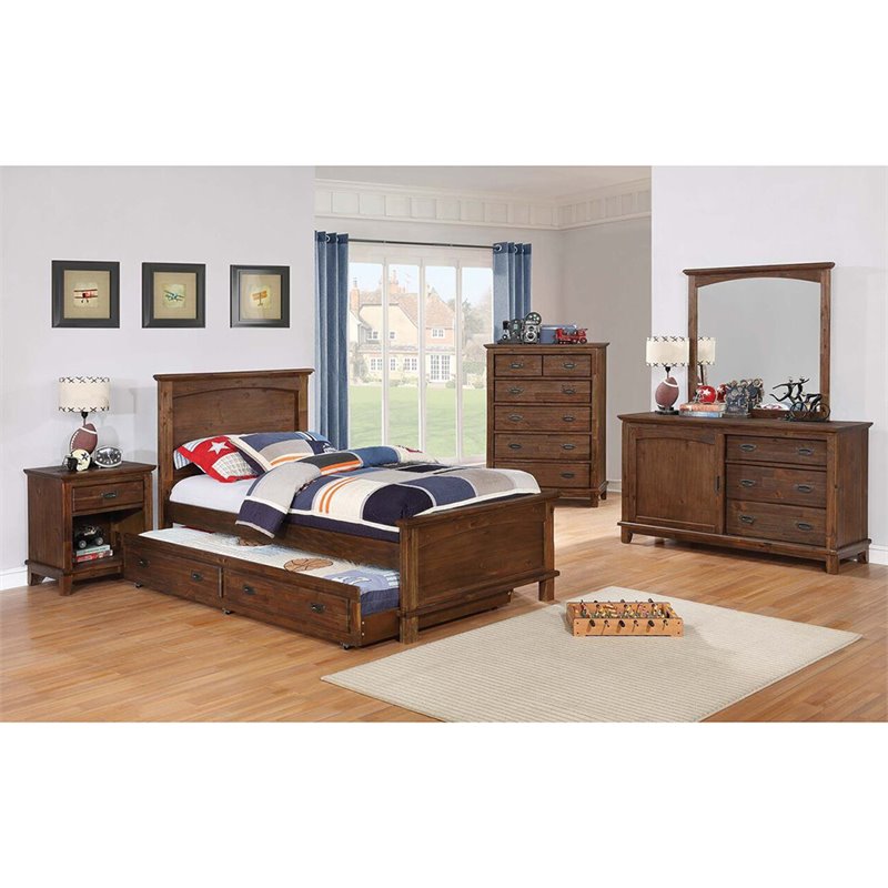 Kinsley Country Brown Dresser