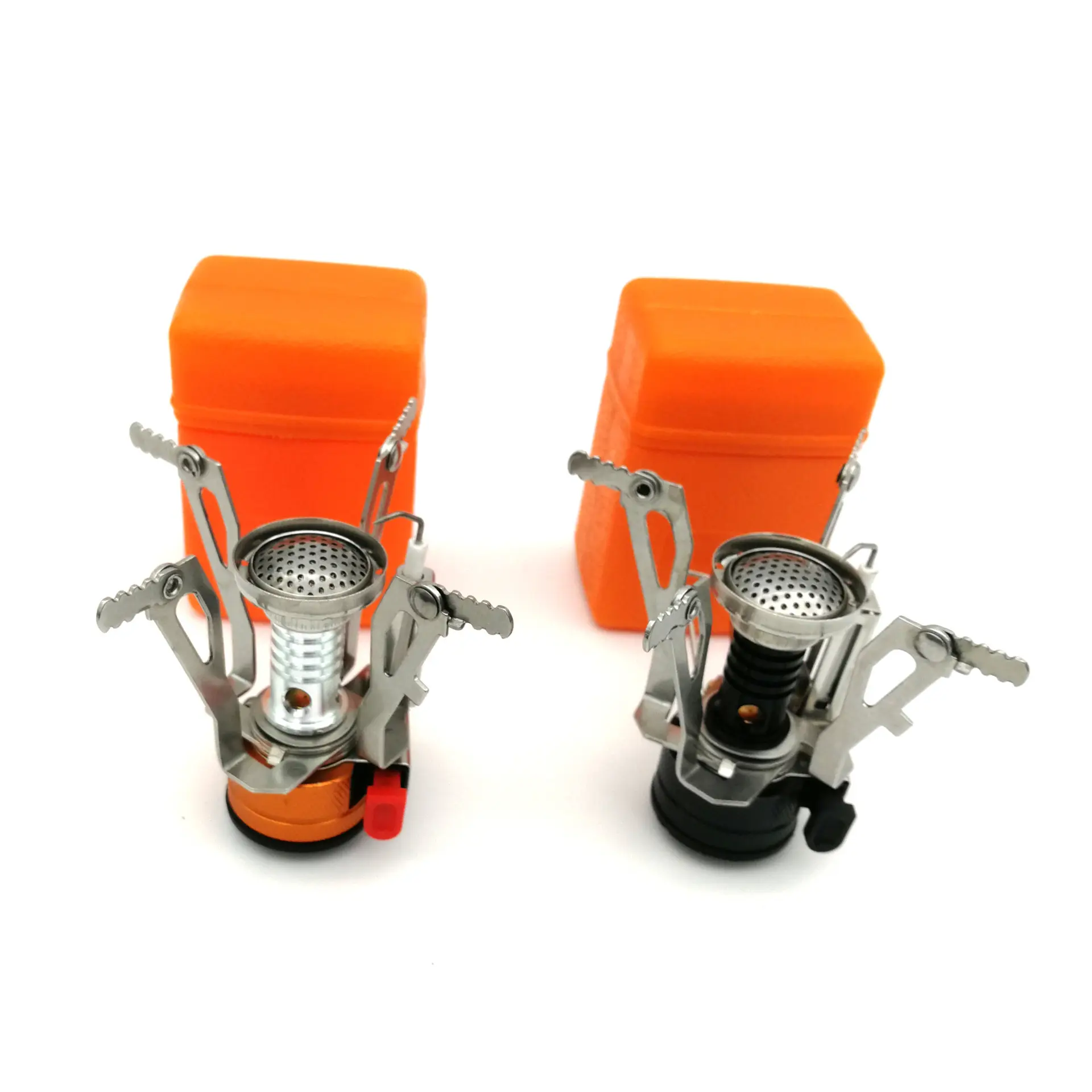 Outdoor Portable Camping Folding Mini Gas Stove Picnic Travel Integrated Stove