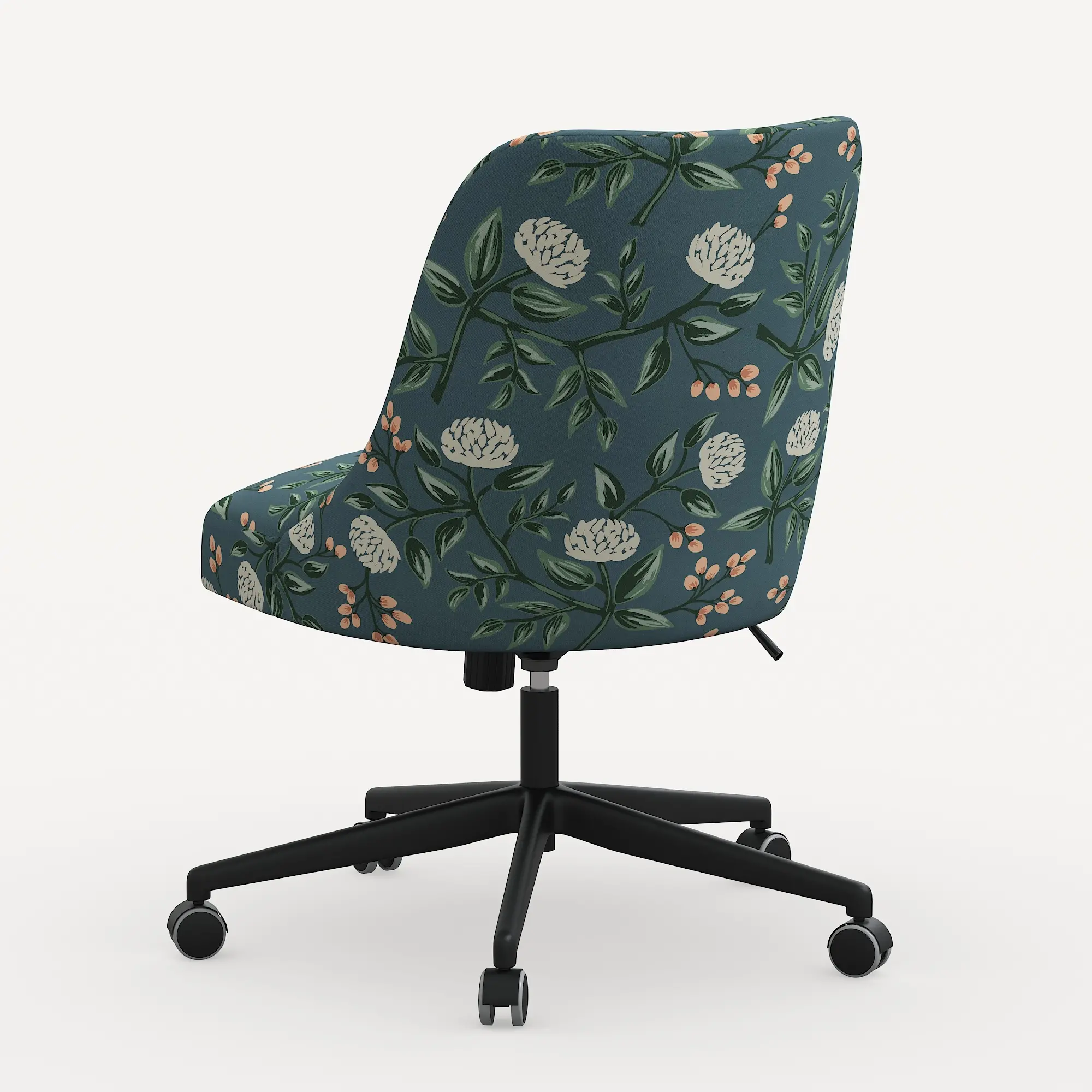 Rifle Paper Co. Oxford Emerald Peonies Office Chair