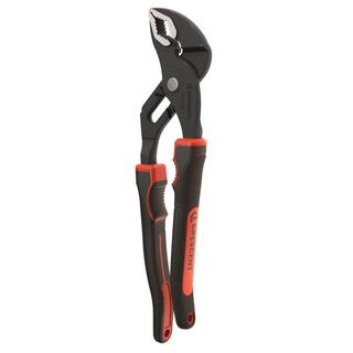 Crescent 10 in.  12 in. Dual Material Tongue and Groove Plier Set with Grip Zone V-Jaw RT400SGSET2-05