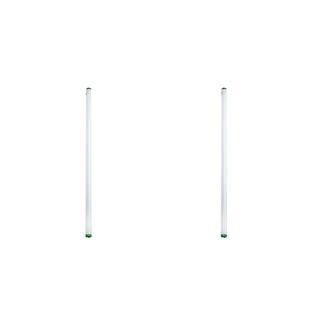 Philips 32-Watt 4 ft. Linear T8 Fluorescent Light Bulb Soft White (2-Pack) 543280