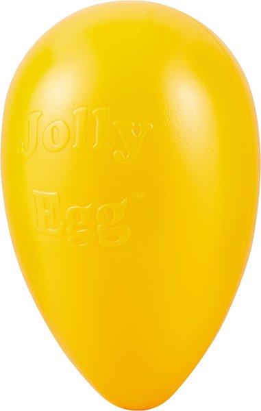 Jolly Pets Jolly Egg Dog Toy， Yellow