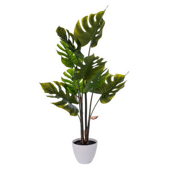 Vickerman TB230137 37 Green Monstera Plant x8 in ...