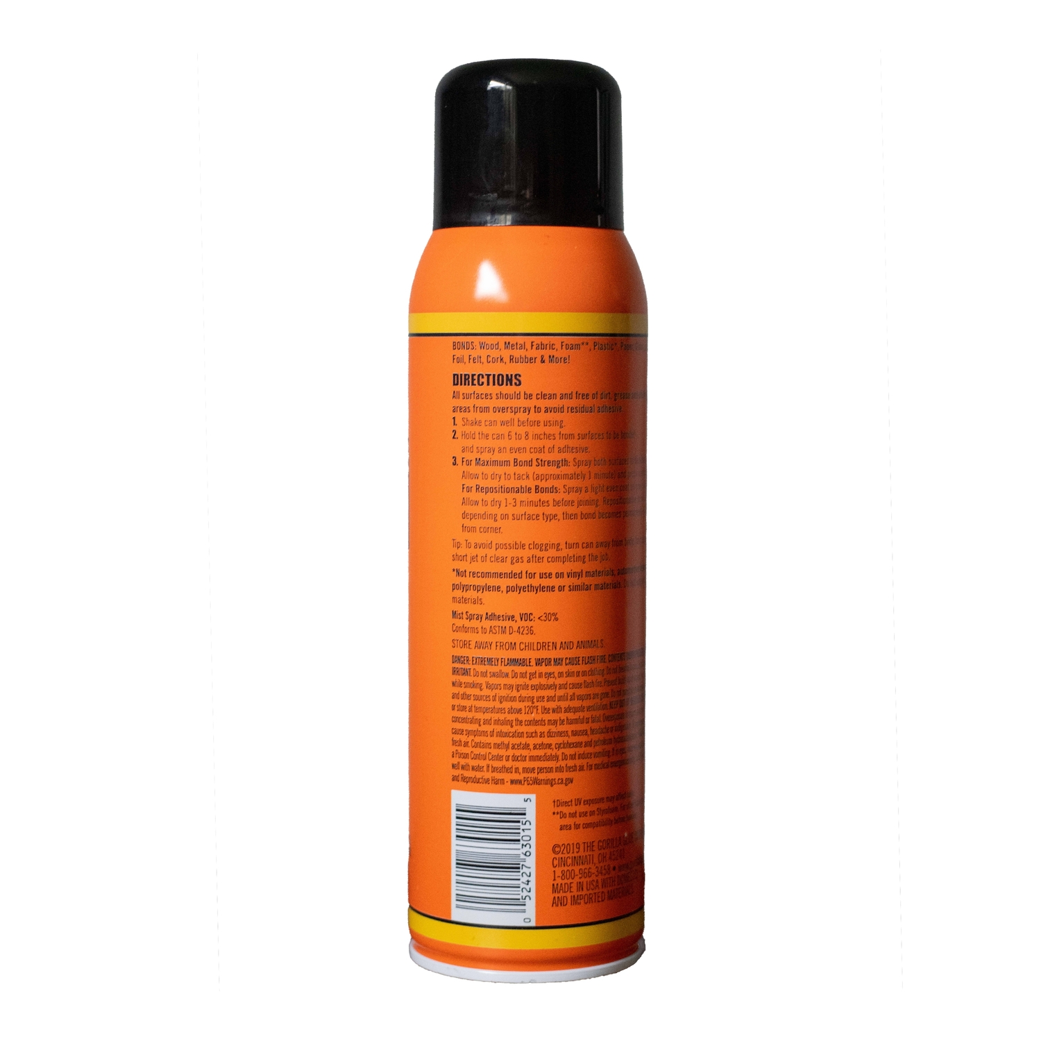 Gorilla Heavy Duty Super Strength Spray Adhesive 14 oz