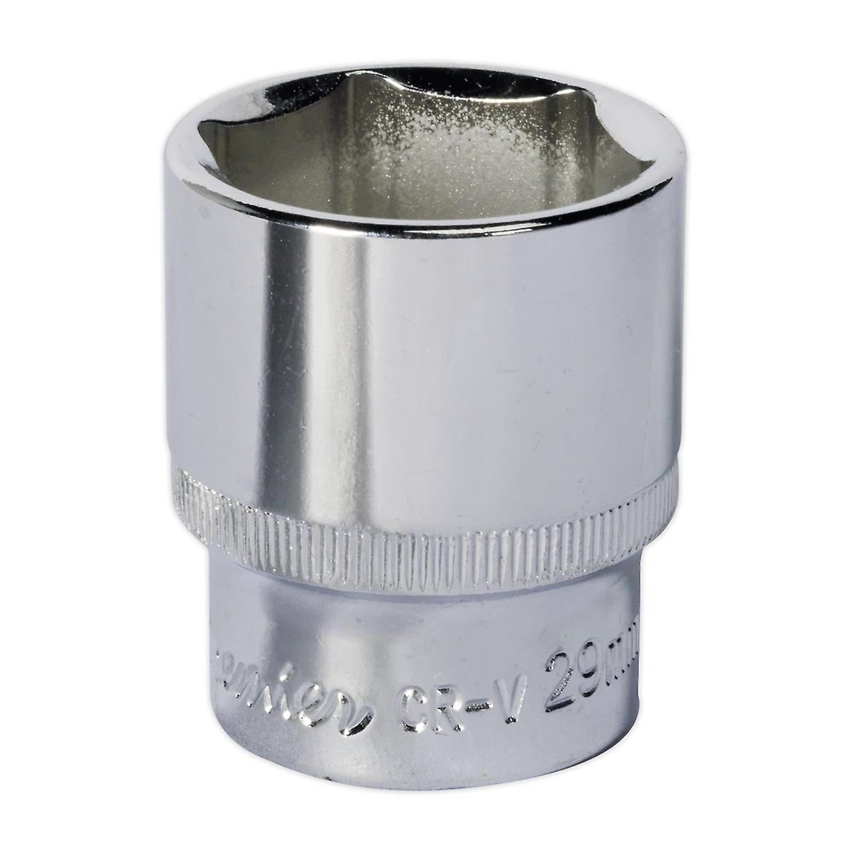 Sealey Sp1229 Walldrive Socket 29Mm 1/2Sq Drive Fully Polished