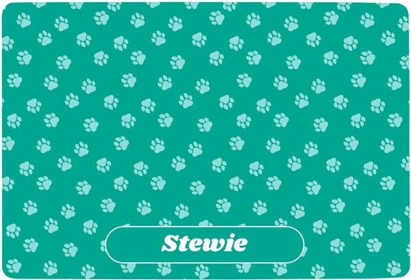 Frisco General Pet Personalized Dog and Cat Placemat