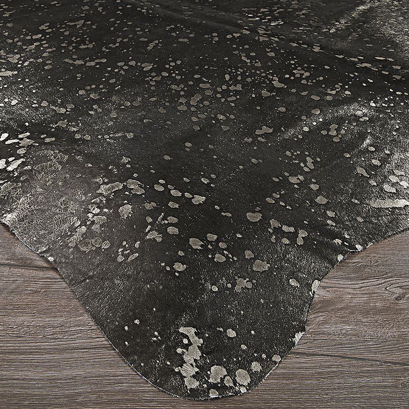 Couristan Chalet Moonstruck Cowhide Leather Area Rug