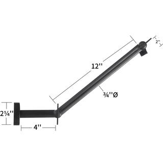 MODONA Adjustable Rain Shower Arm in Rubbed Bronze AC39-RB