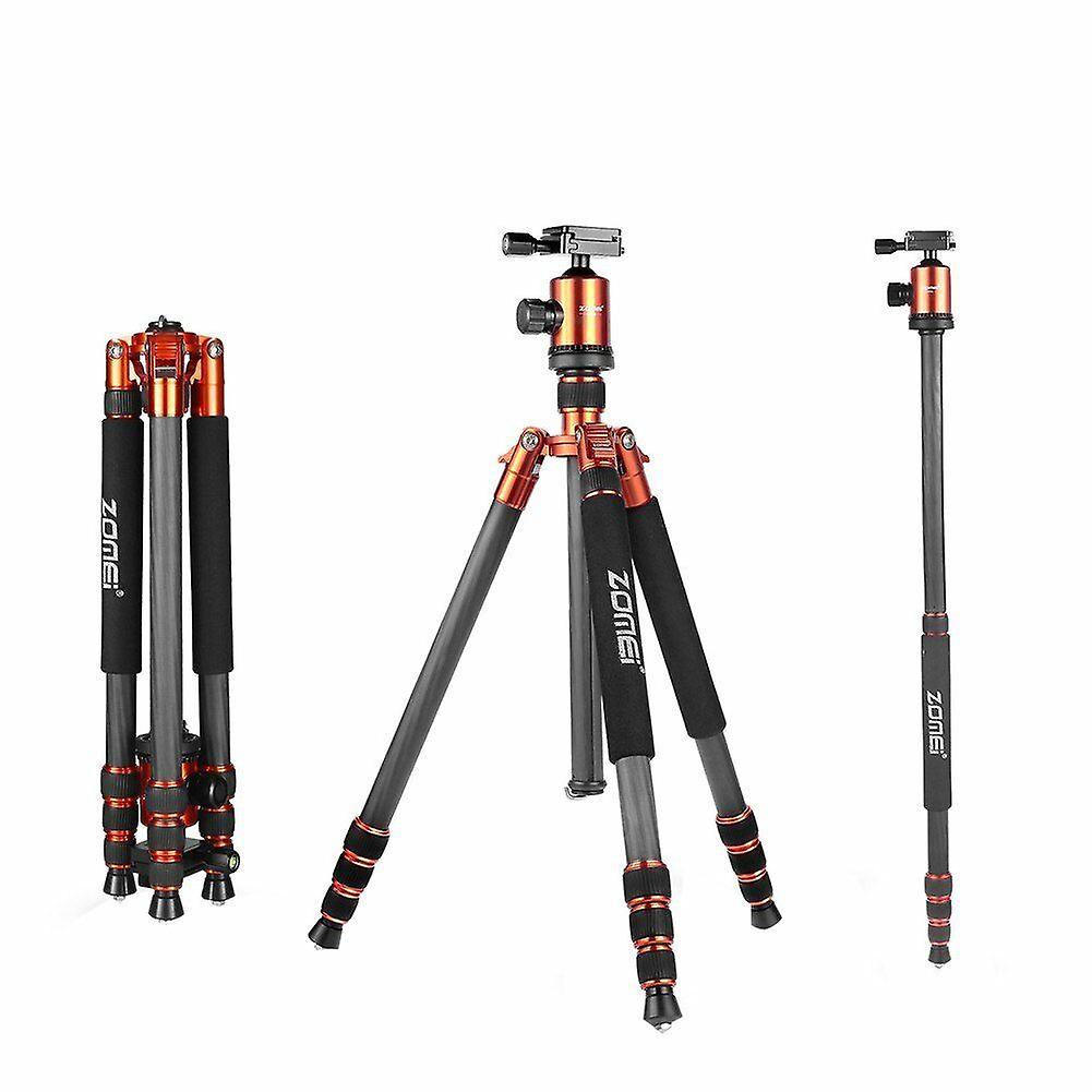 Zomei Z818c Professional Carbon Fiber Tripod Monopodandball Head For Dslr Camera