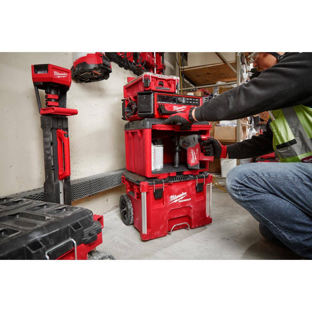 Milwaukee 48-22-8445 Packout 19.5 in. W x 14.7 in. H x 14.5 in. D Cabinet in Red (1-Piece)