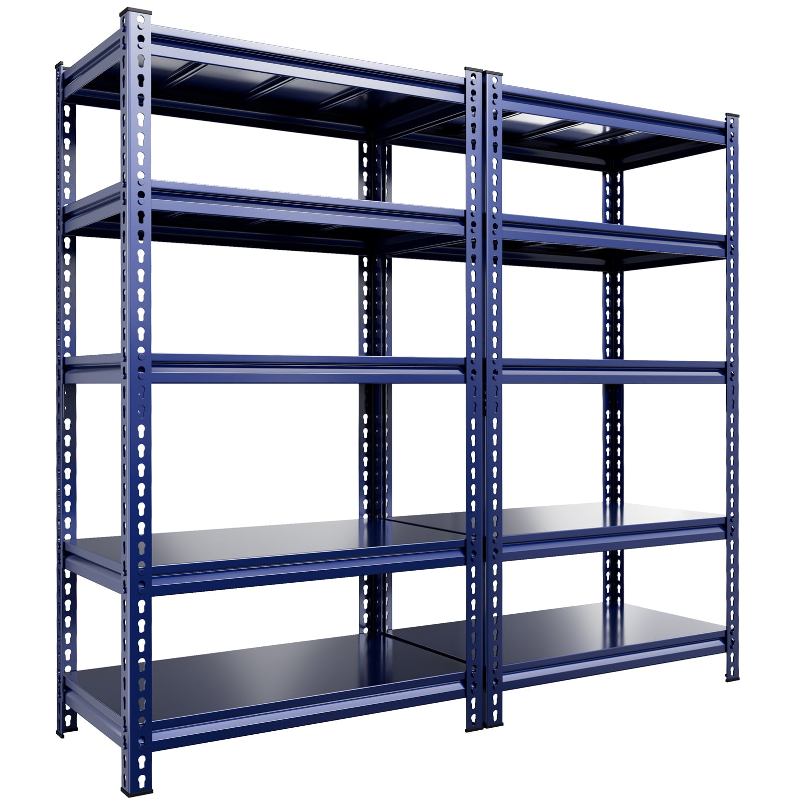 Raybee 72''H Garage Shelving Heavy Duty Shelves 1690 LBS Adjustable Metal Shelving for Garage Storage Shelf Heavy Duty for Basement Pantry 32