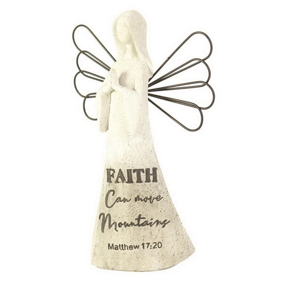 Dicksons ANGR 37 Angel Figurine Faith Move Mountai...