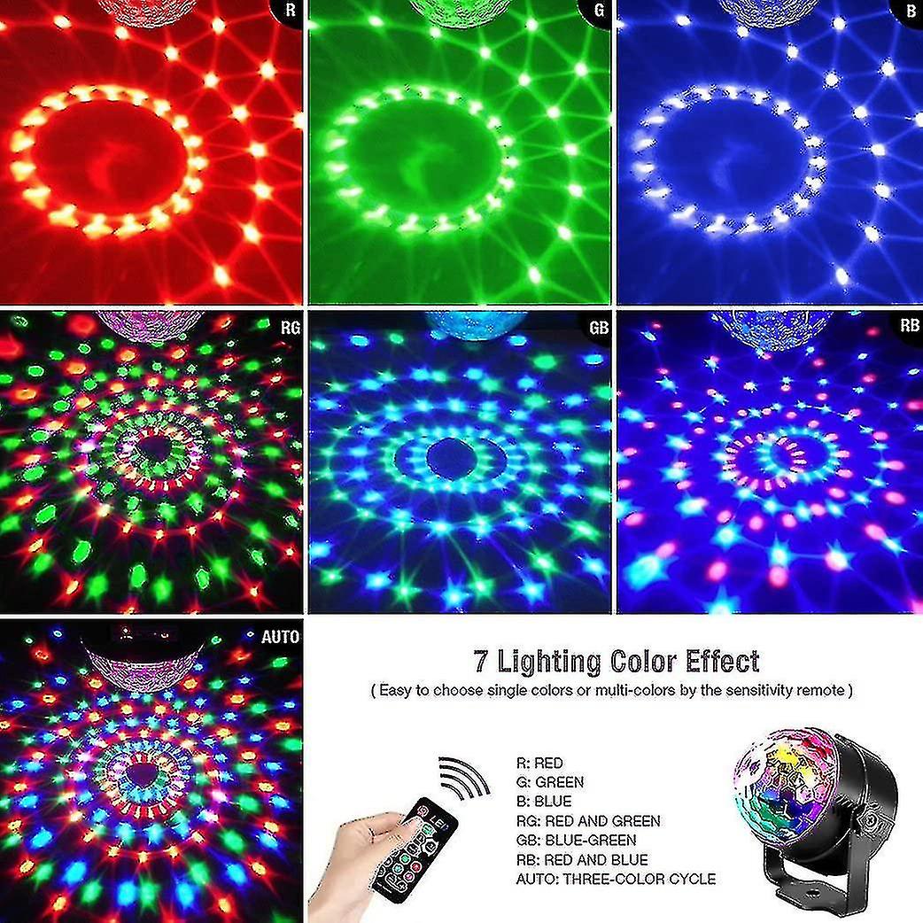 Disco Ball Led Party Lamp Music Controlled Disco Light Effects