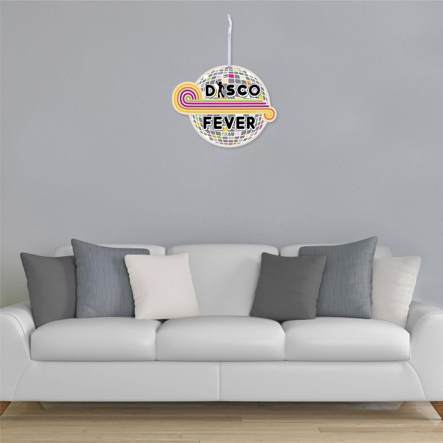 Big Dot Of Happiness 70 x27 s Disco Hanging Porch 1970s Disco Fever Party Outdoor Decorations Front Door Decor 1 Piece Sign