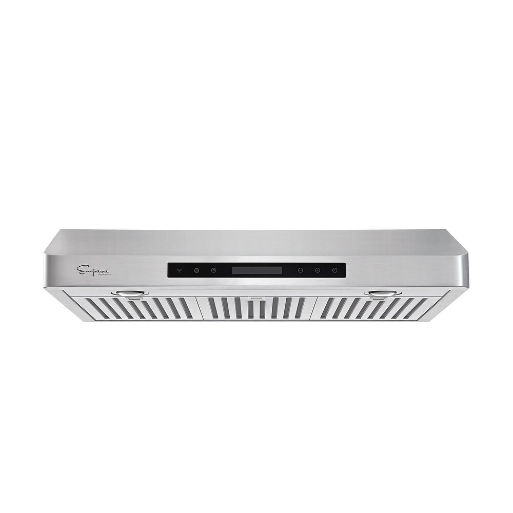 Empava 36 in. 500 CFM Ducted Under Cabinet Range Hood with Soft Touch Controls