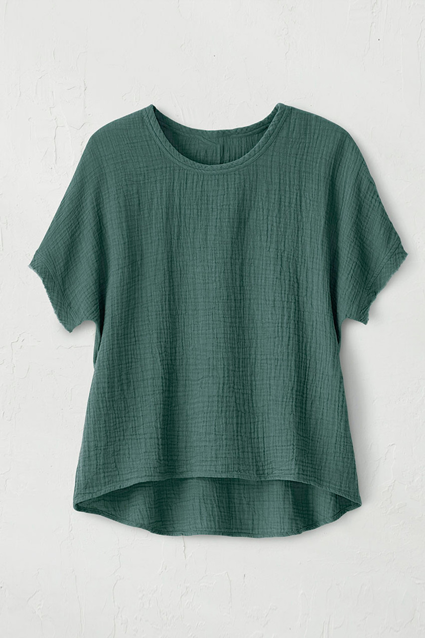 Summer Breeze Gauze Dolman Top