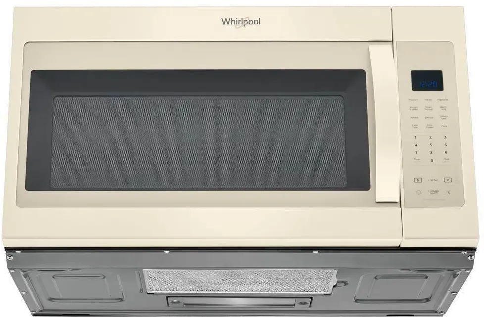 Whirlpool 1.9 cu. ft. Capacity Steam Microwave with Sensor Cooking - Biscuit