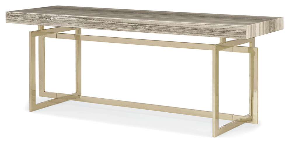 Modern Sandstone Console   Contemporary   Console Tables   by English Georgian America  Houzz